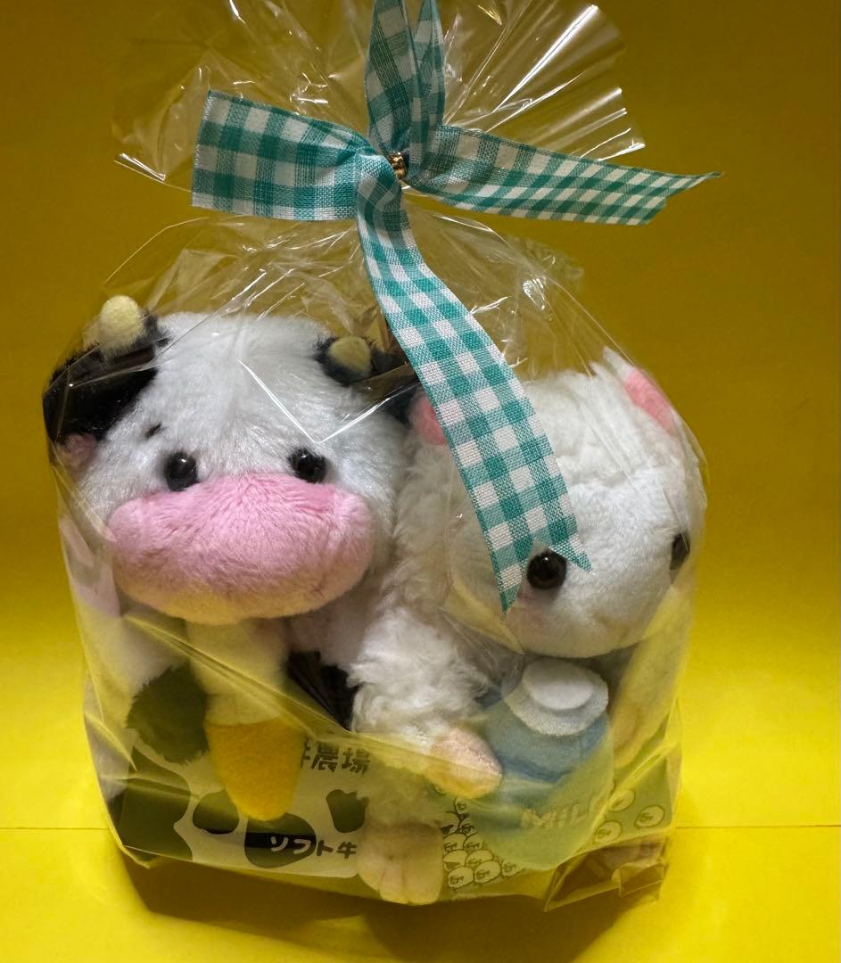 小岩井農場 ソフト牛 ミルキー羊 ぬいぐるみセット