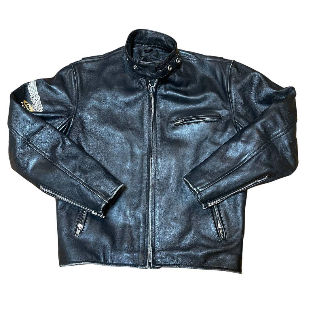 AMERICAN NOSTALGIA シングルライダースジャケット　本革 Yahoo!オークション -「american nostalgia」(ライダース) (ジャケット