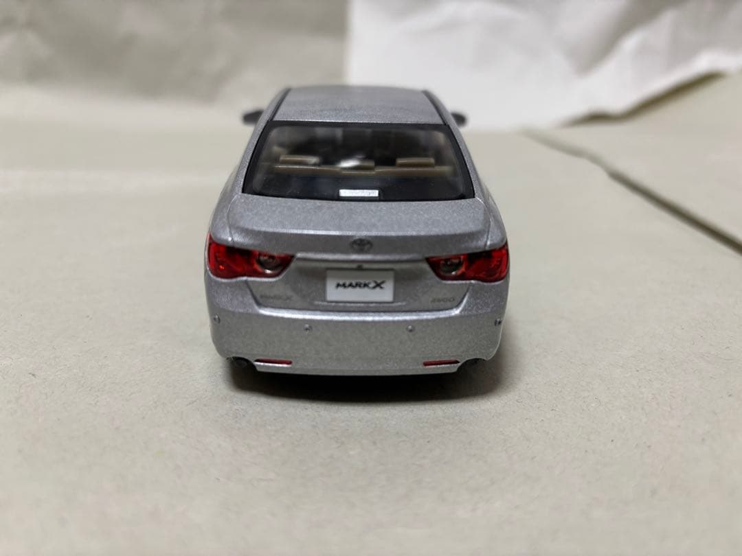 マークX前期 ミニカー シルバーメタリック 専用箱付き - メルカリ