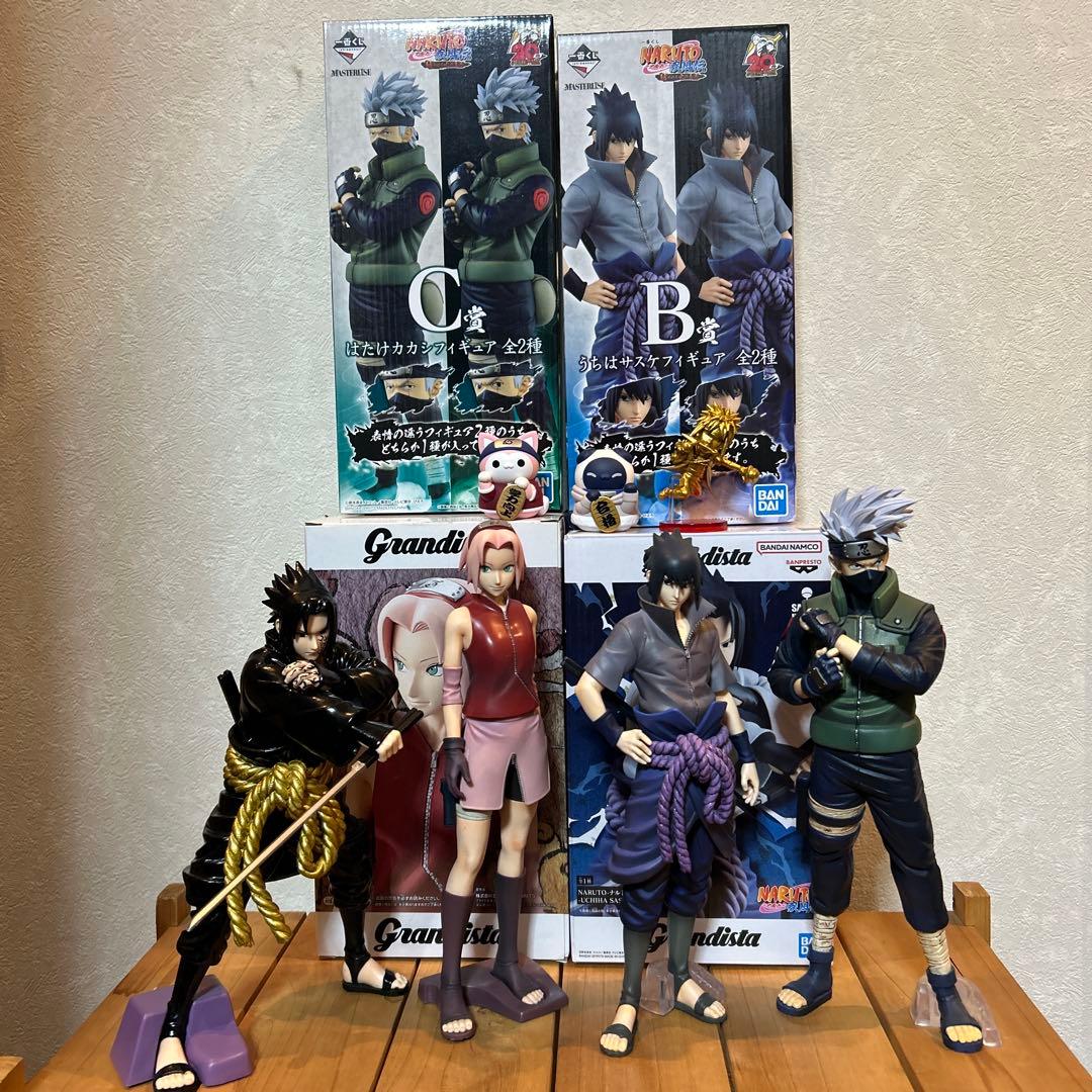 NARUTO-ナルト- 疾風伝　フィギュア7点セット売り
