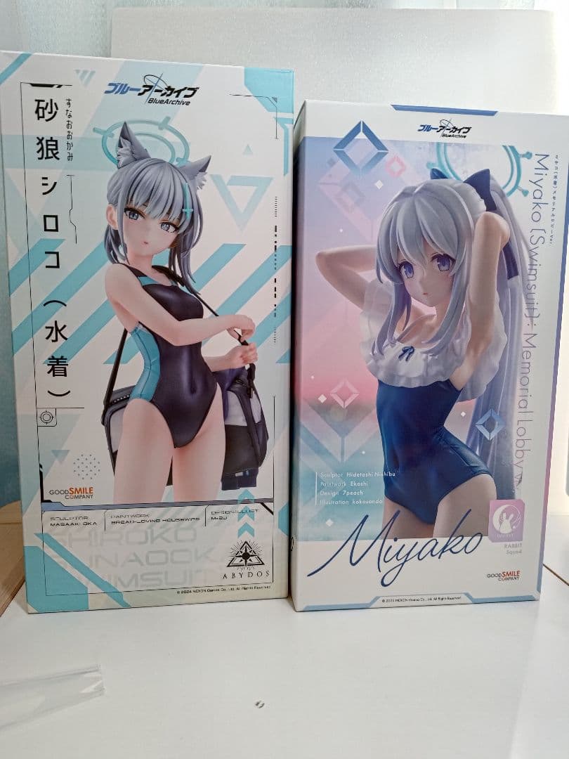ブルーアーカイブ 水着ミヤコ 水着シロコ 2体セット ブルーアーカイブ 水着ミヤコ 水着シロコ 2体セット - メルカリ