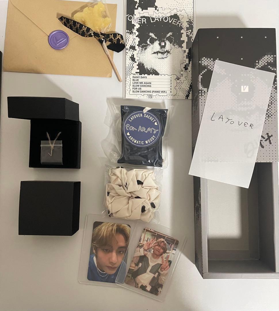 BTS V solo Album Layover サノク テヒョン テテ