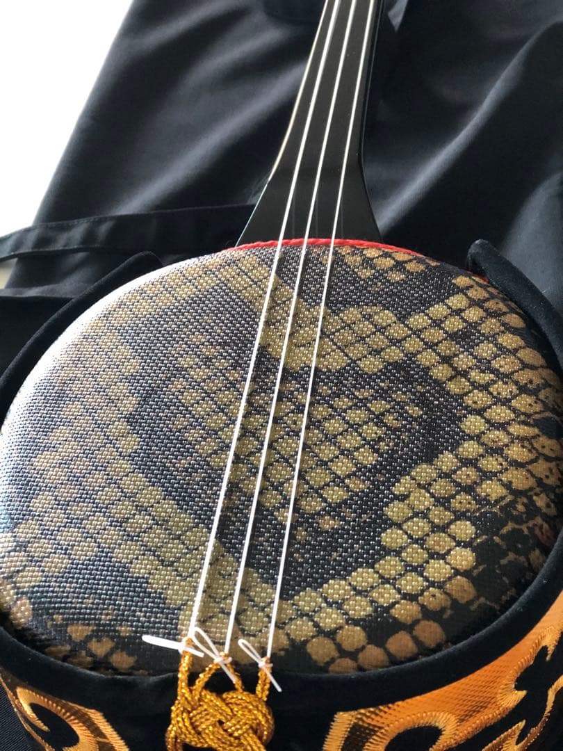 新品 ミニ三線 チューナー付き