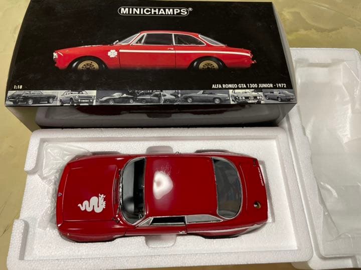 ミニチャンプス アルファロメオ GTA1300 1/18