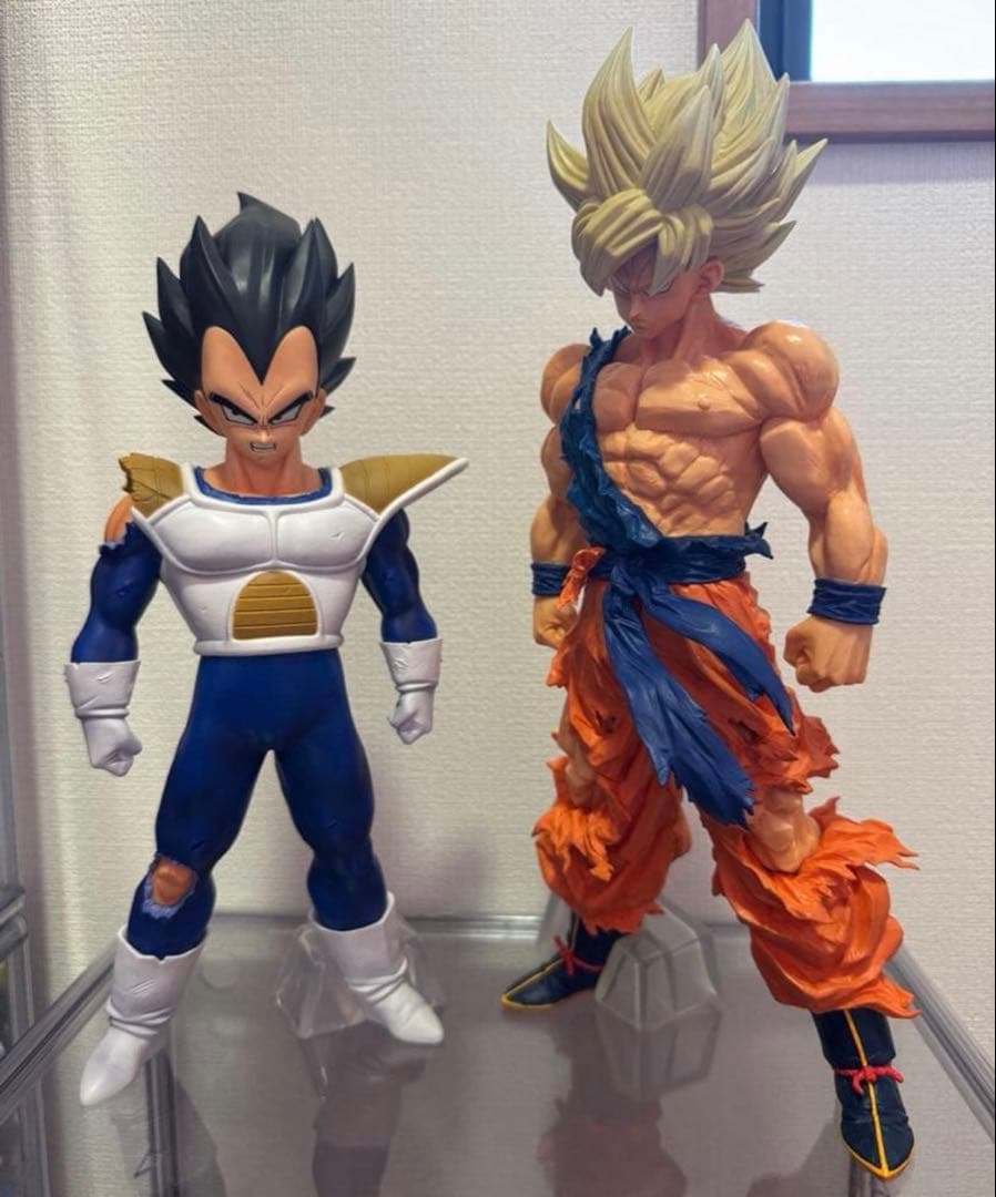 ドラゴンボール一番くじ　ドラゴンボールベジータD賞　孫悟空C賞　2体セット