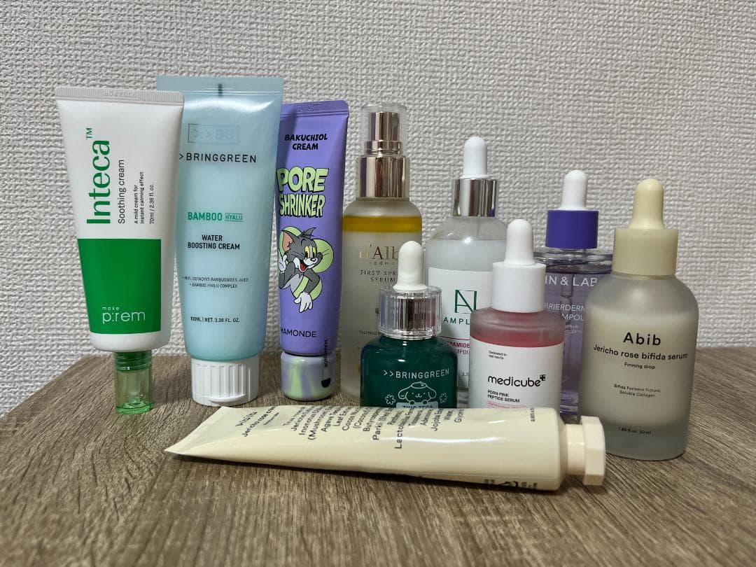 ダルバ、メディキューブなど、韓国で人気のスキンケア10点販売。コスメまとめ売り。