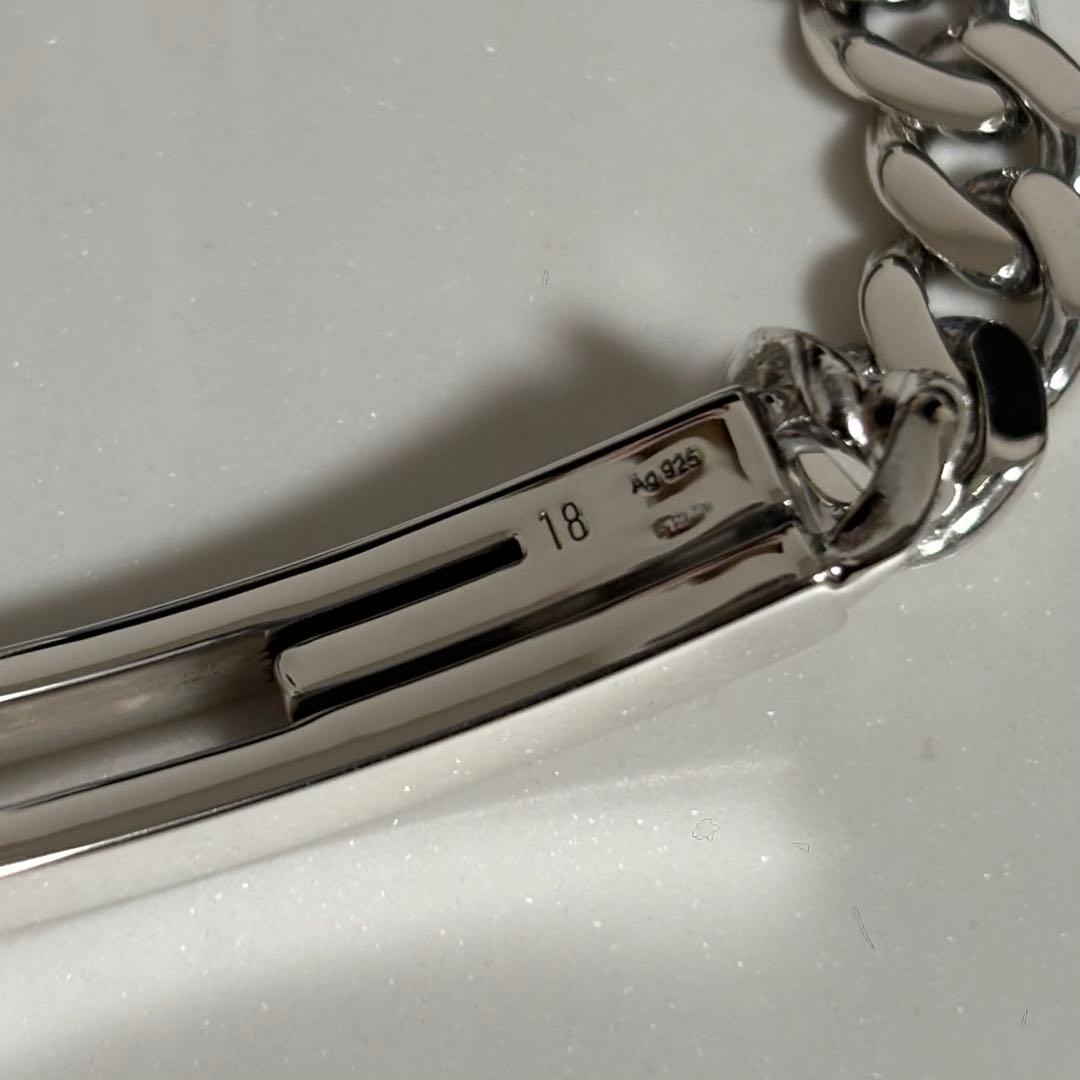 GUCCI 新品同様品 ラージタイプ カットアウトGブレスレット 刻印18