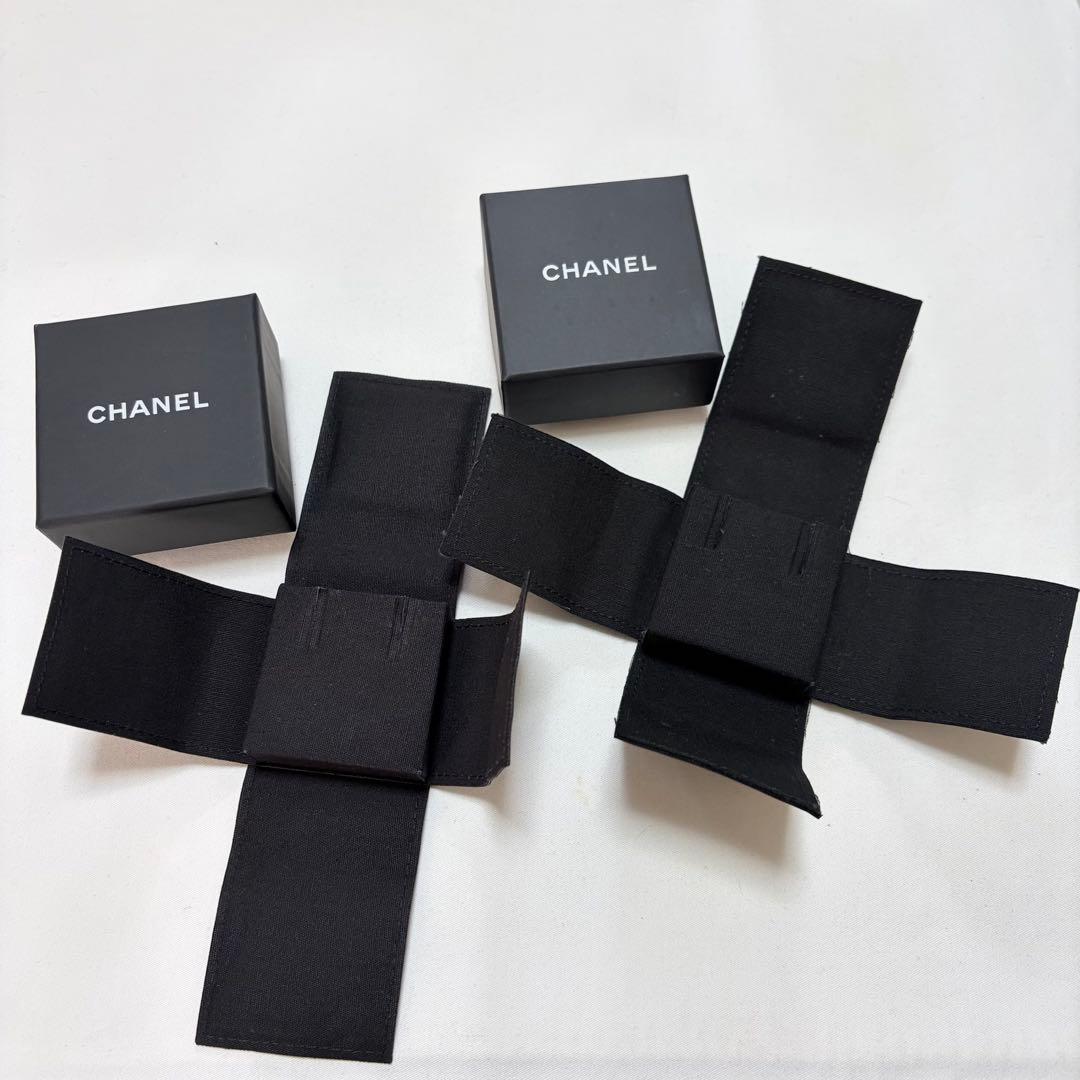 美品　シャネル　アクセサリー入れ　空箱　2個セット　ケース　デニム　現行品 CHANEL】シャネル デニム ショルダーバッグ (CHANEL/ショルダーバッグ