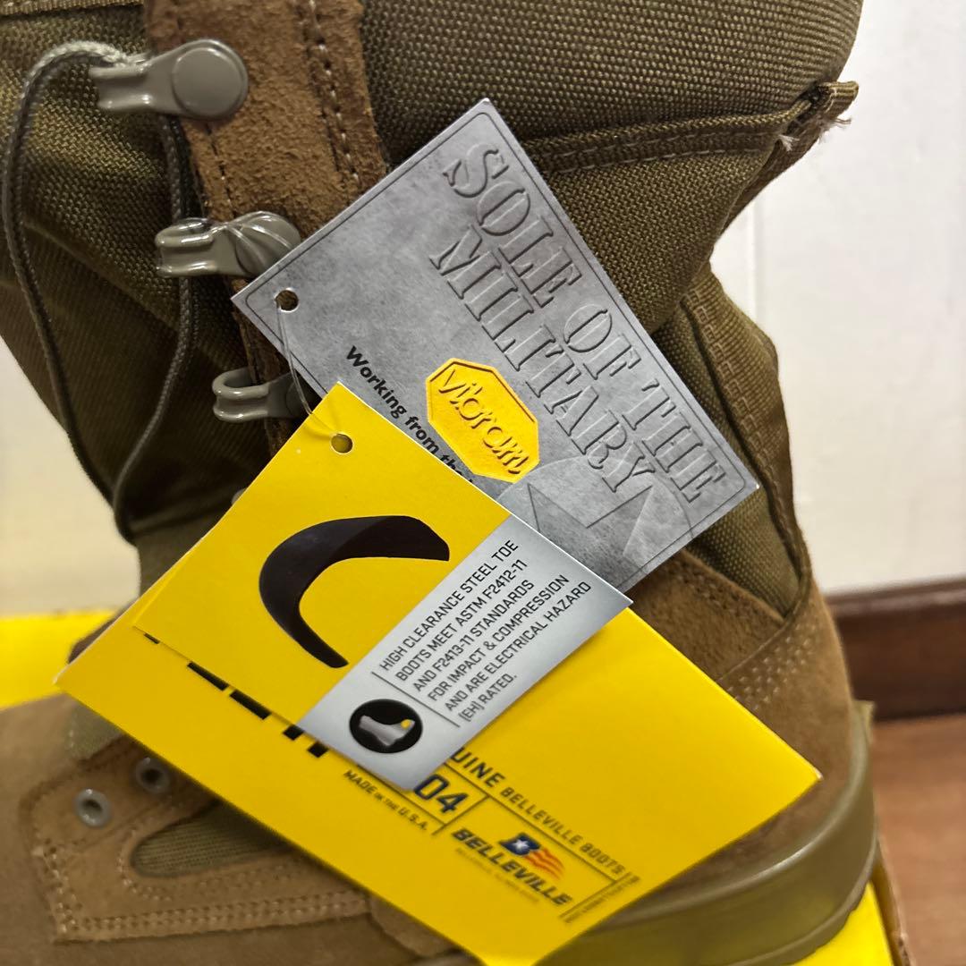 タグ付き　未使用品　米軍　実物　BELLEVILLE 26.5cm 送料無料