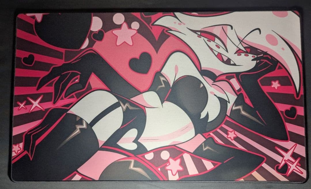 エンジェルダスト Angel Dust Hazbin Hotel　プレイマット