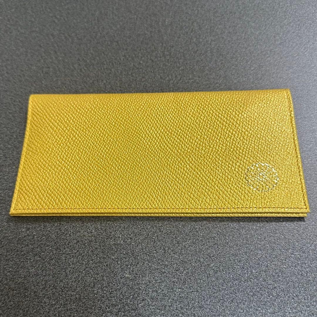 新春値下げ 美品 皇居 財布 長財布 金 イエローゴールド