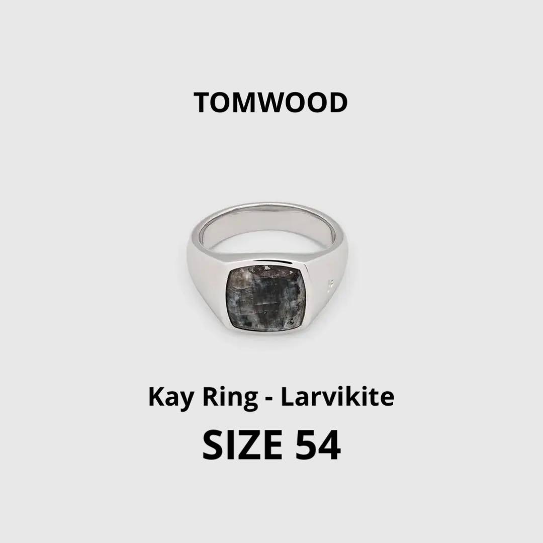 TOM WOOD ラルビカイト リング 54 tomwood ラルビカイト 56 トムウッド リング - メルカリ