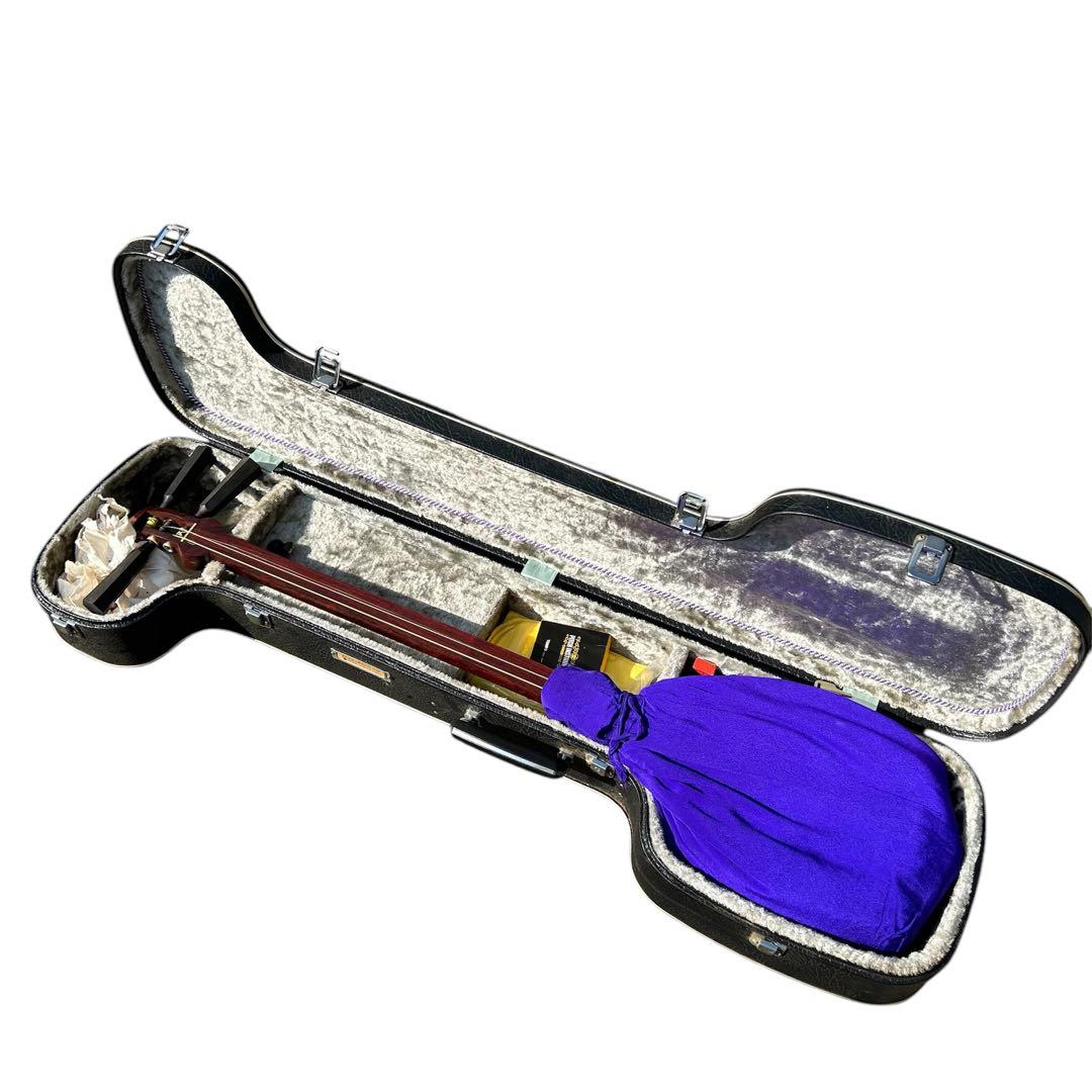 三味線　ハードケース付き アンティーク ビンテージ