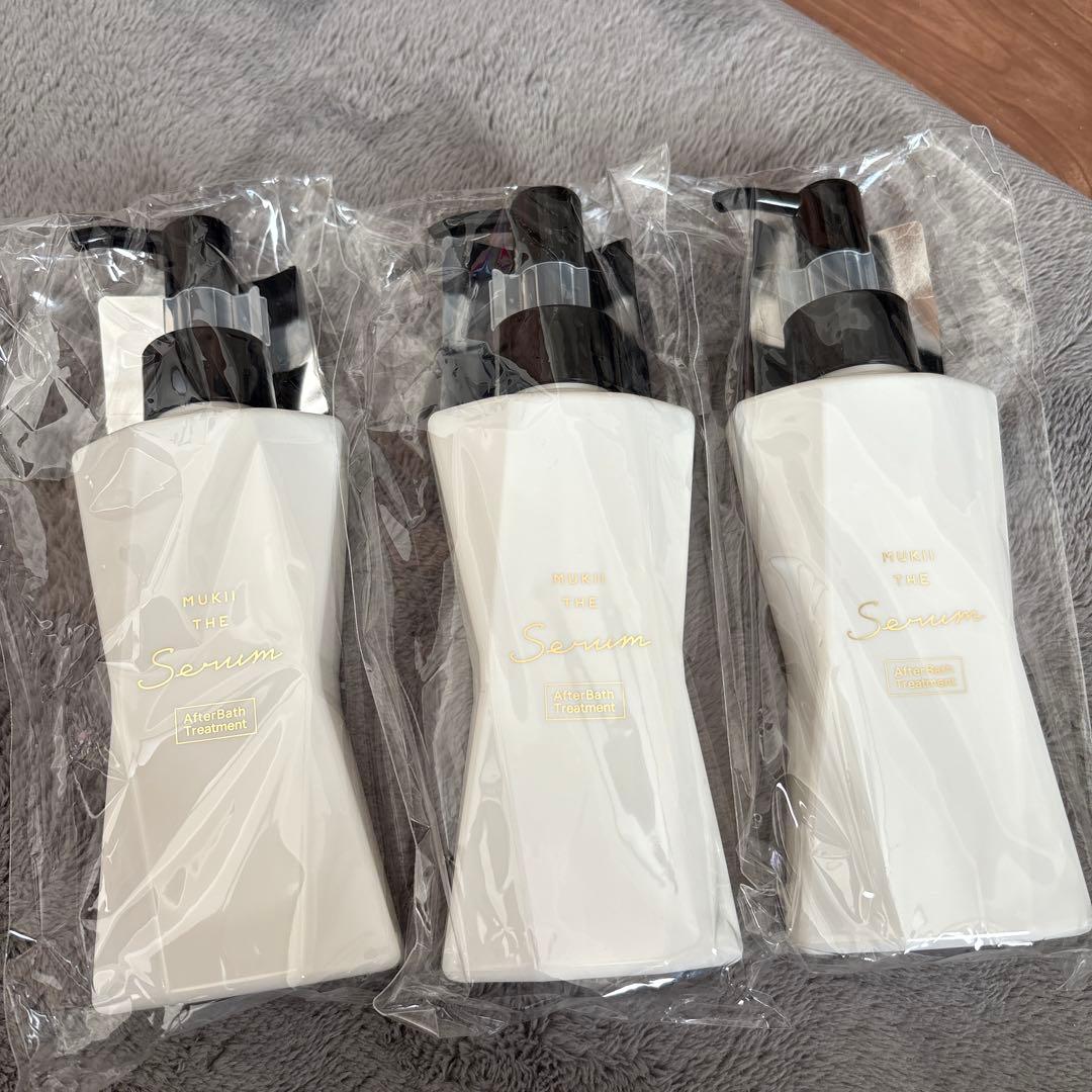Mukii ザ　セラム　アフターバス　トリートメント3本セット 120ml