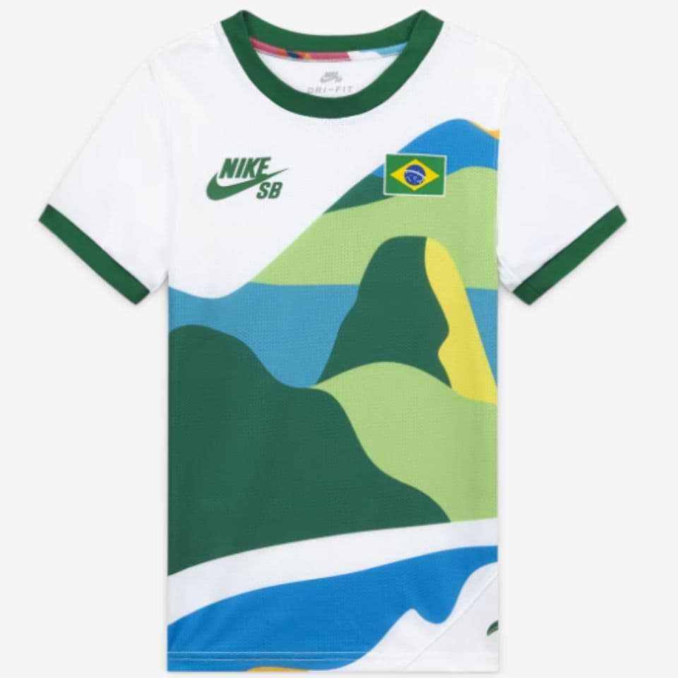 Nike SB ブラジル国旗デザインTシャツ Tシャツ ブラジル国旗 : のぼり旗 グッズプロ - 通販 - Yahoo!ショッピング