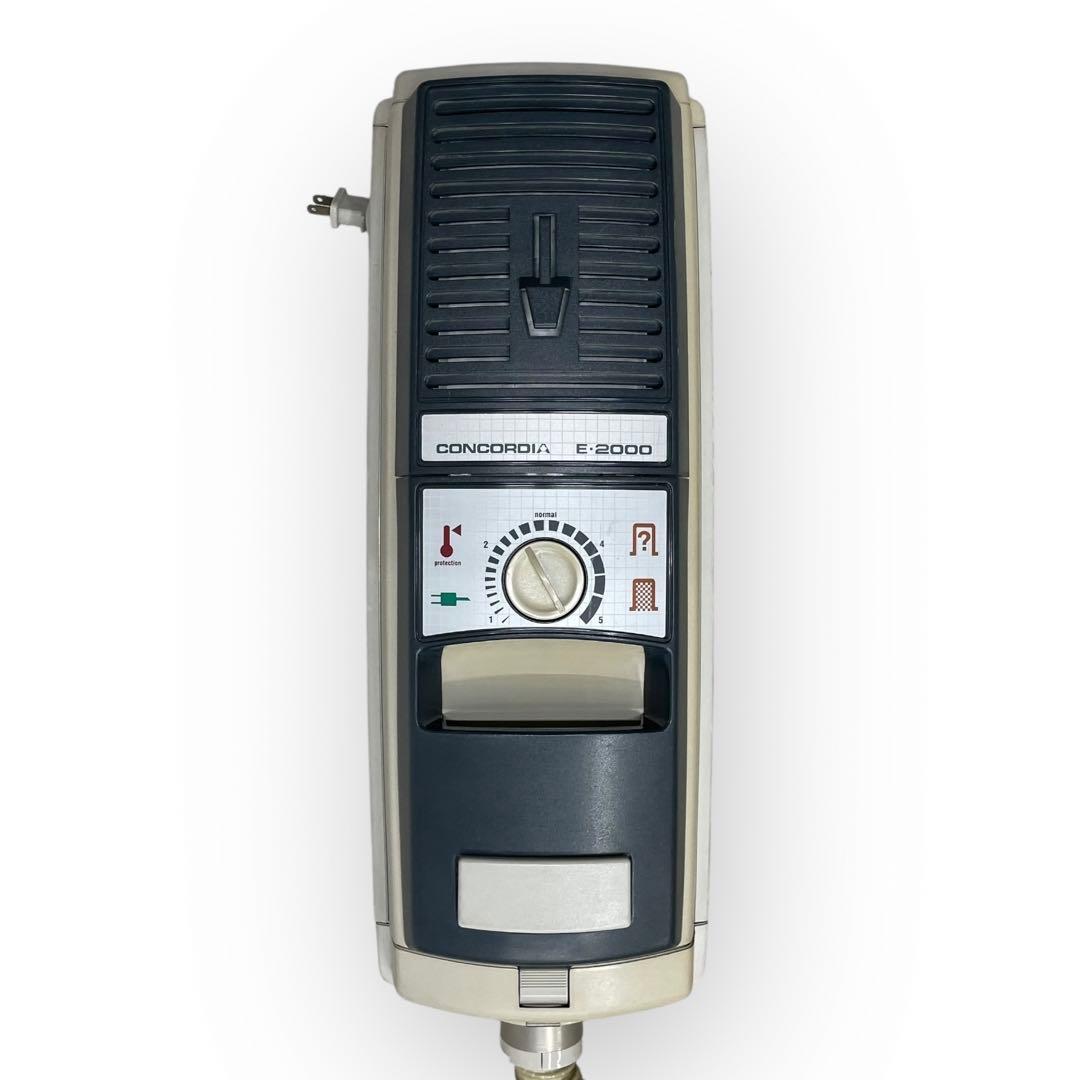 昭和レトロ 掃除機 CONCORDIA E2000 コンコーディアキャニスター型
