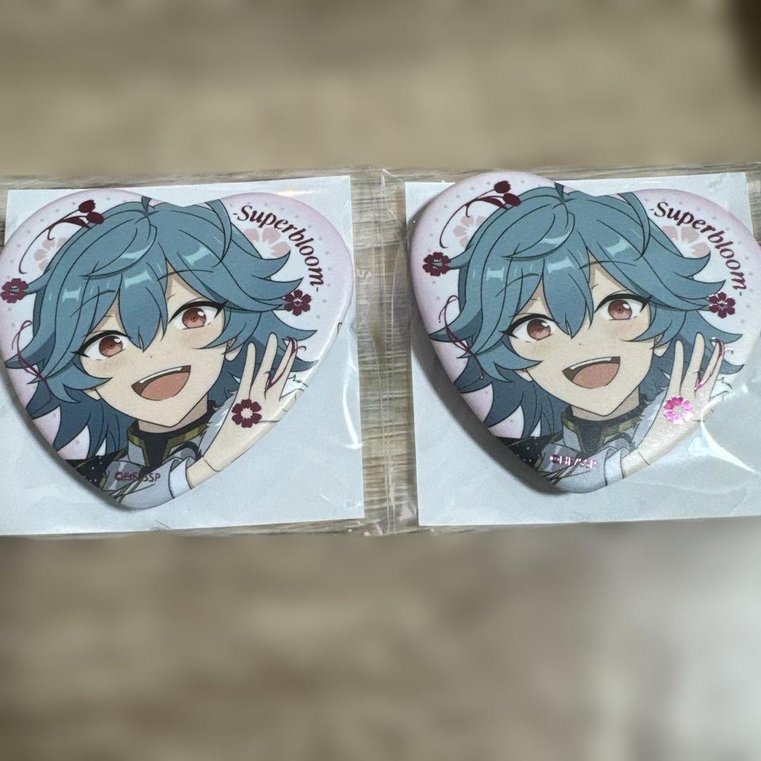 あんスタ スタフォニ4th ハート缶バッジ ライカ 宝丈萊香 2点 - メルカリ