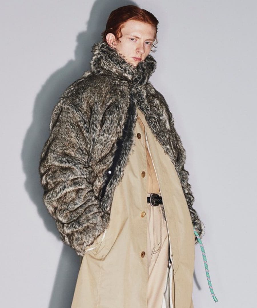 jieda フェイクファージャケット