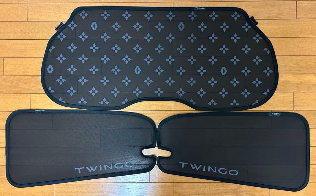 ルノー純正 トゥインゴ用 リアサンシェイドセット RENAULT TWINGO