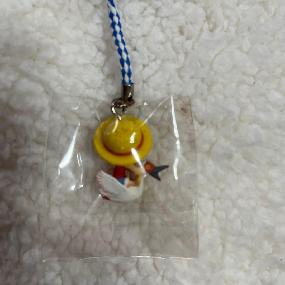 ONE PIECE ご当地 ストラップ 根付け 新潟県 トキ - メルカリ