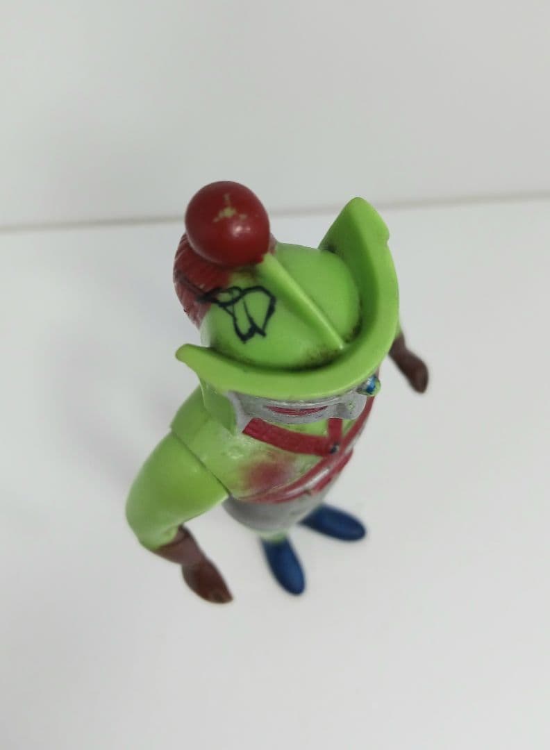 希少 当時物 グリーンマン ソフビ - メルカリ