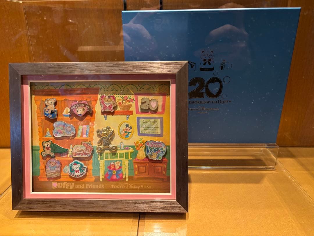 【ピンバッジセット】ディズニー 20周年 ダッフィー DUFFY っ◔◡◔)っ💖𝗡𝗲𝘄 𝗔𝗿𝗿𝗶𝘃𝗮𝗹!💖 New & Exclusive Duffy