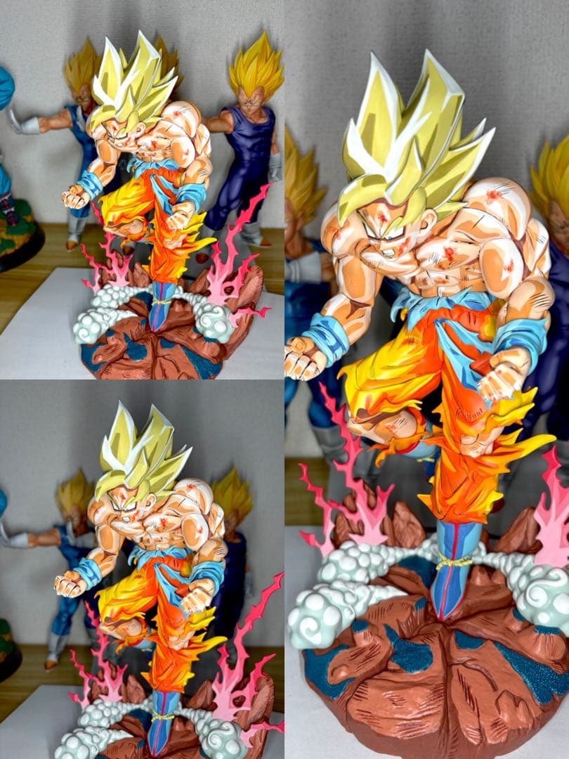 「すべての終わり」ドラゴンボール スーパーサイヤ人 孫悟空 リペイント ドラゴンボールフィギュア超サイヤ人 孫悟空 リペイント品 すべての