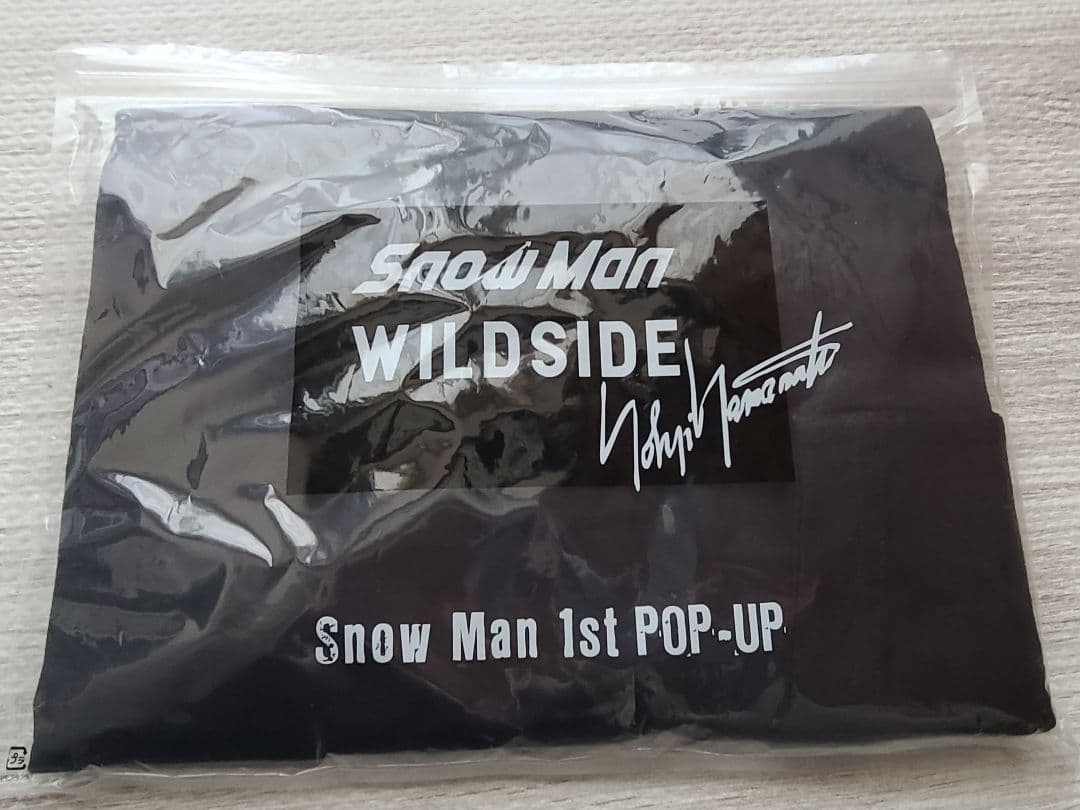 Man 1st POP-UP WILDSIDEXMan Tシャツ Snow Man 1st POP-UP - Info Released! コラボレーショングッズ発表