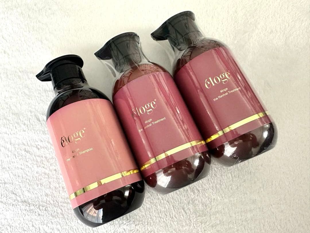 【新品.未使用】エロージュ シャンプー+トリートメント2本の3本セット