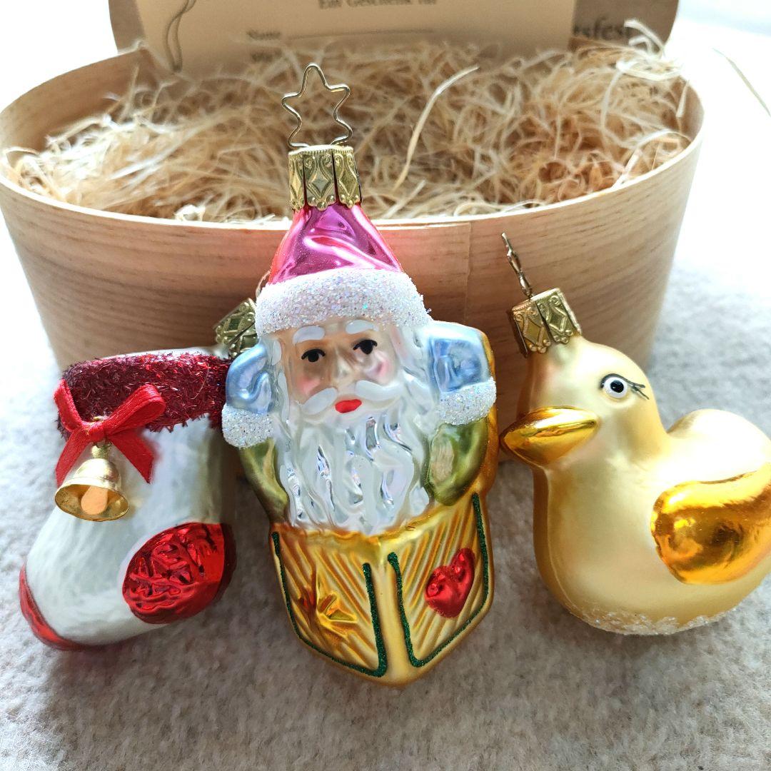 希少INGE-GLAS Baby's First Christmas ドイツ製