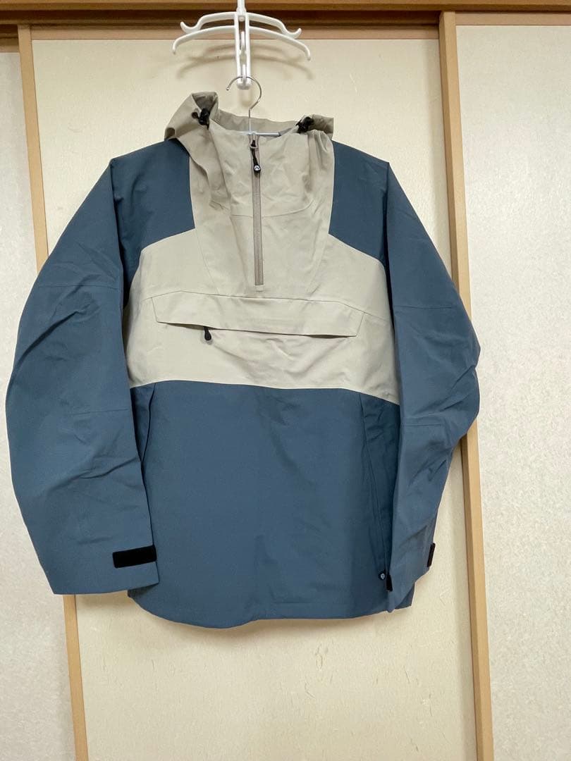 UNFUDGE アンファッジ SMOKE ANORAK BLUEGREY 予約商品 26-27 アンファッジ ボードジャケット スモーク アノラック