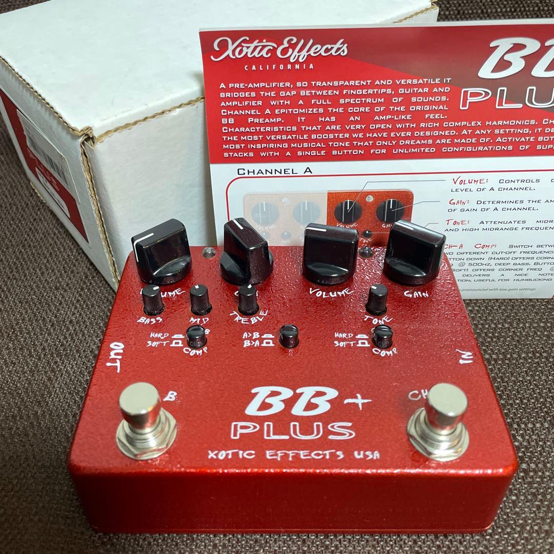 ギター Xotic Effects BB PLUS Xotic Effects BB Plus - YouTube