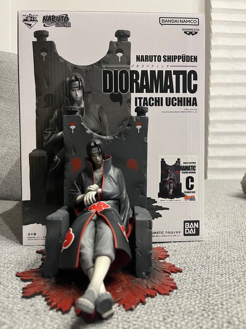 アミューズメント1番くじ　うちはイタチ　ジオラマティック　C賞　箱付き美品