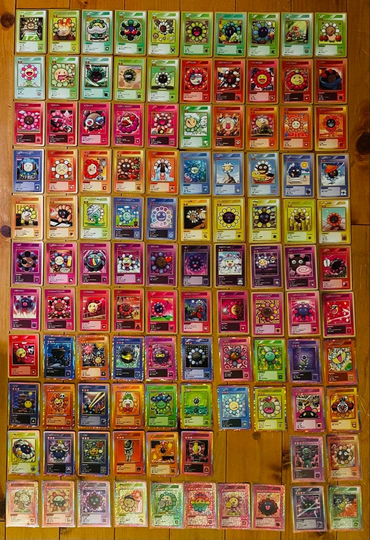 108フラワーズ　revised コンプリート　日本語版 Amazon.co.jp: 村上隆 Murakami.Flowers Collectible Trading Card