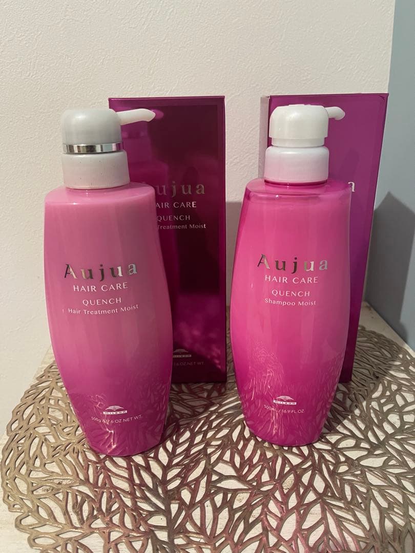 Aujua Quench ヘアトリートメント＆シャンプー 500