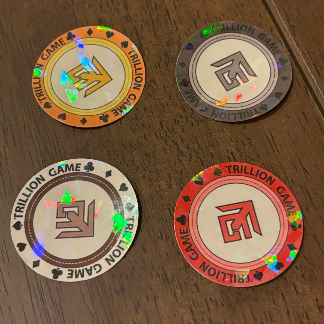 トリリオンゲームステッカー トリリオンゲーム ステッカー - メルカリ