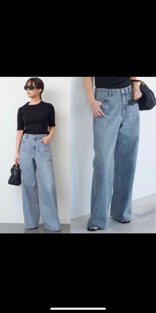 【美品】ドゥーズィエムクラス　2024年　Loose Jeans 36 Loose Jeans (GRAY)（デニムパンツ・ジーンズ）｜Deuxieme Classe