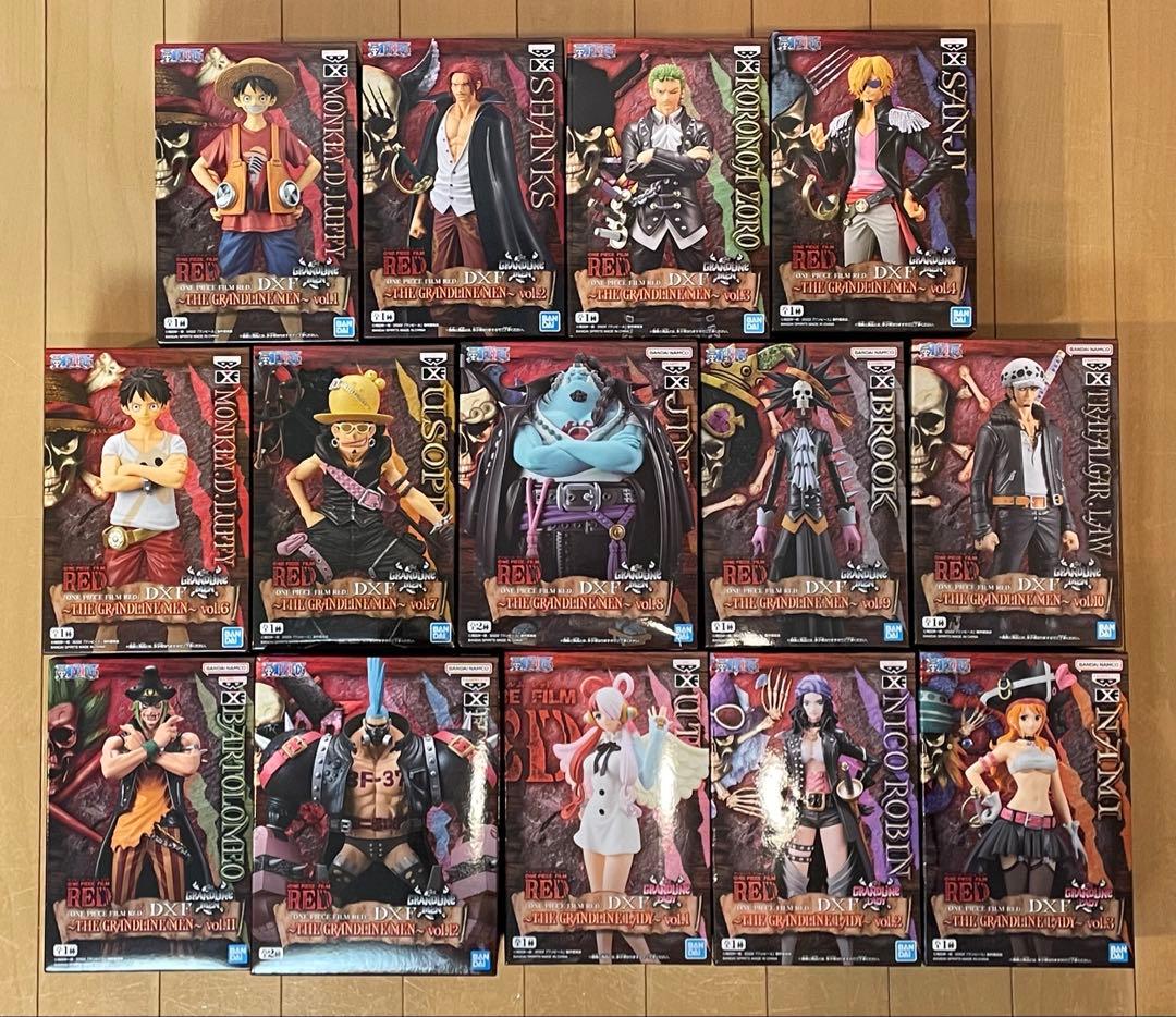 ワンピース RED グランドライン14体　ワールドコレクタブル16体のセット 2次受注】『ONE PIECE FILM RED』ワールドコレクタブルフィギュア
