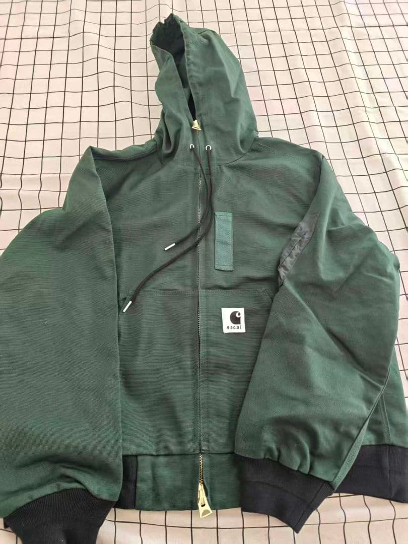 ジャケット・アウター Sacai Carhartt WIP Washed Duck Hooded 1