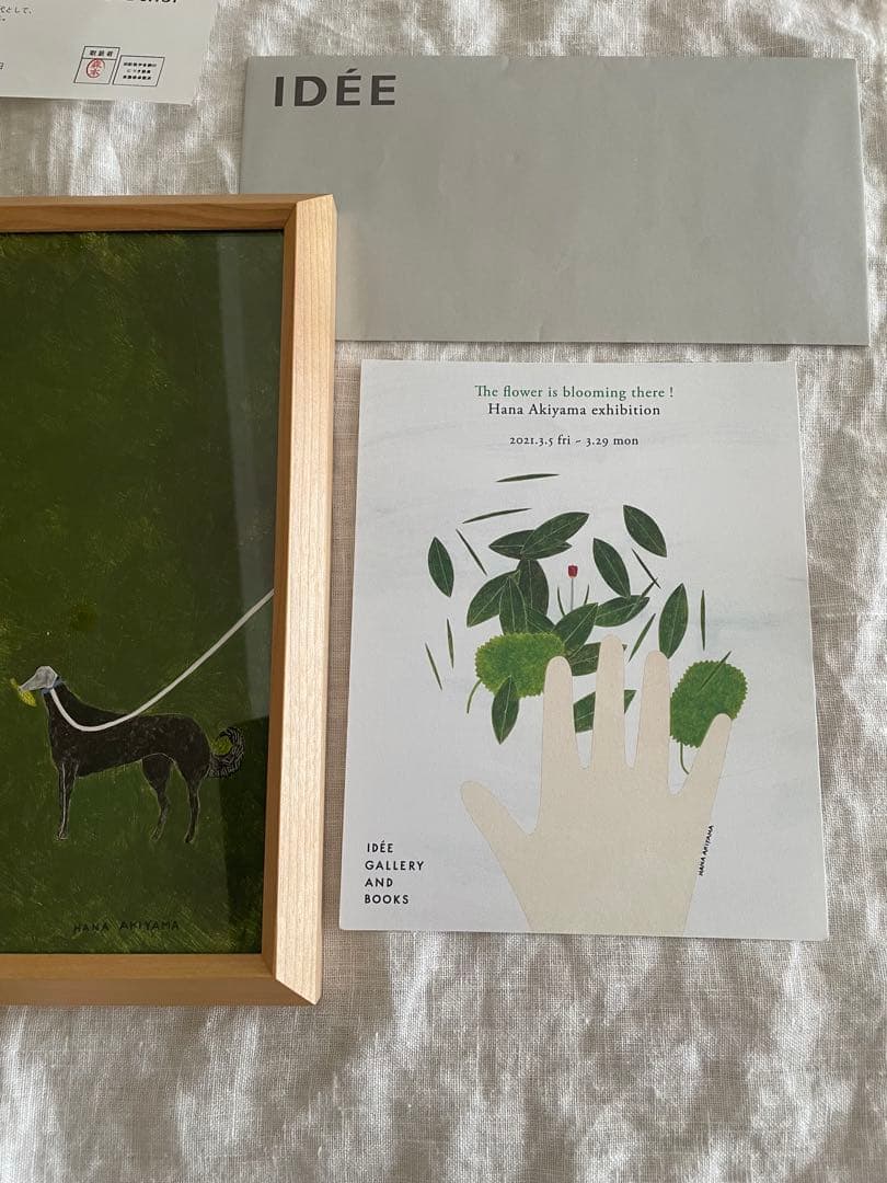 再値下げ】一点物 秋山花 Hana Akiyama イデー 直筆サイン入り - メルカリ