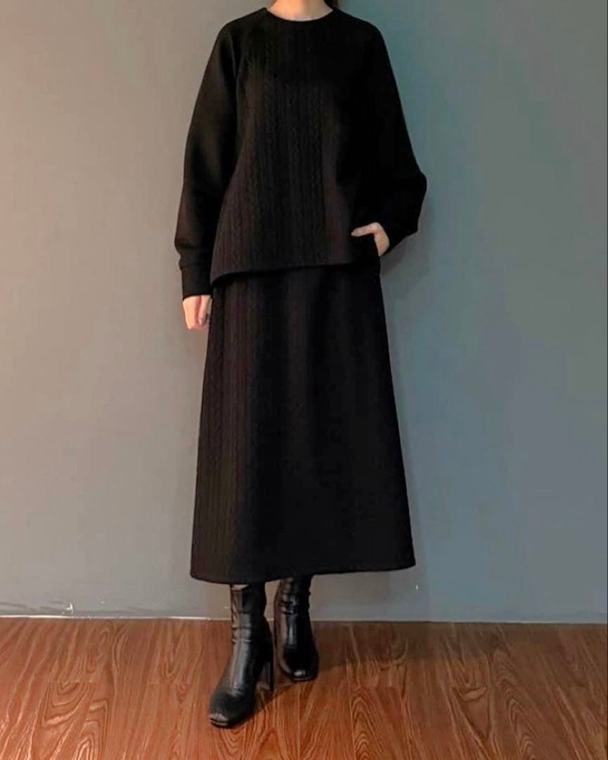 ADORE ジャガードジャージースカート