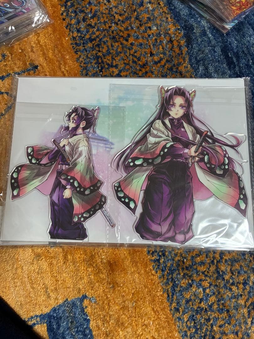 鬼滅の刃　webshopくじ　繋ぐ　A賞　しのぶとカナエ