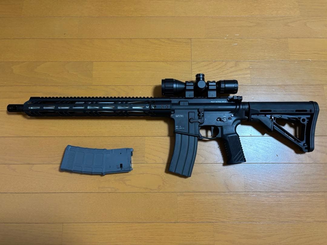 東京マルイ　ガスブローバックライフル　MTR16 ガンケース付