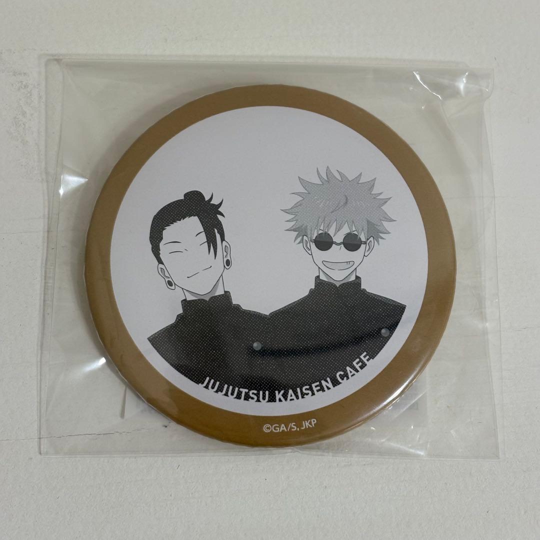 新品未開封】呪術廻戦カフェ 呪術廻戦 缶バッジ 五条悟 懐玉・玉折