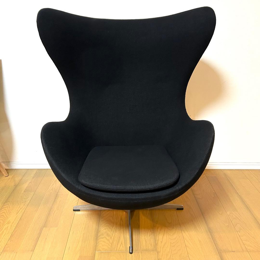 EGG CHAIR エッグチェア　ファブリック　リプロダクト 楽天市場】エッグチェア ファブリック仕様 色ブルー アルネヤコブセン