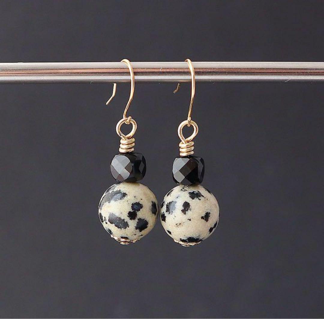 ニコニコページk18金フック3点ピアス