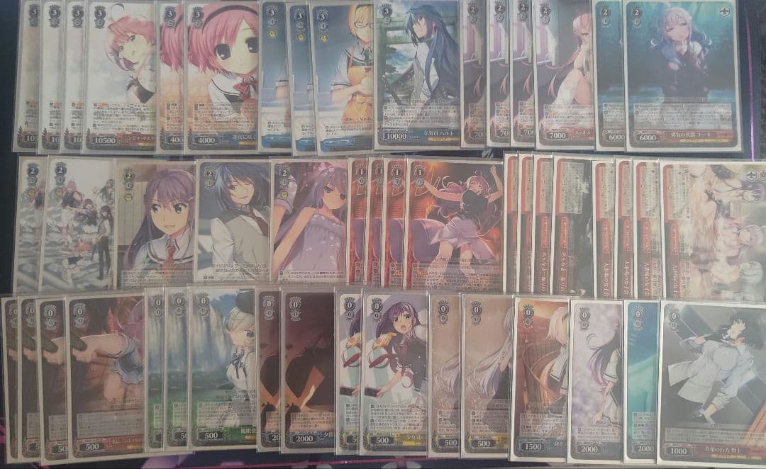 ヴァイスシュヴァルツ グリザイア ファントムトリガー 8電源 デッキパーツ付