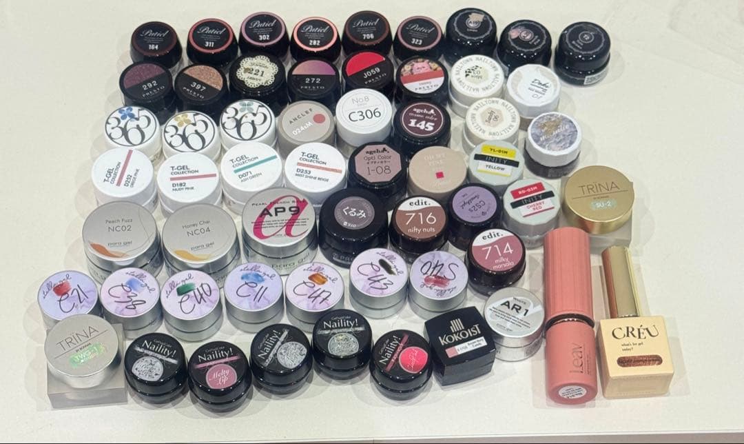 カラージェル　セット 楽天市場】カラージェル 100色 セット 3g DailyGel ジェルネイル