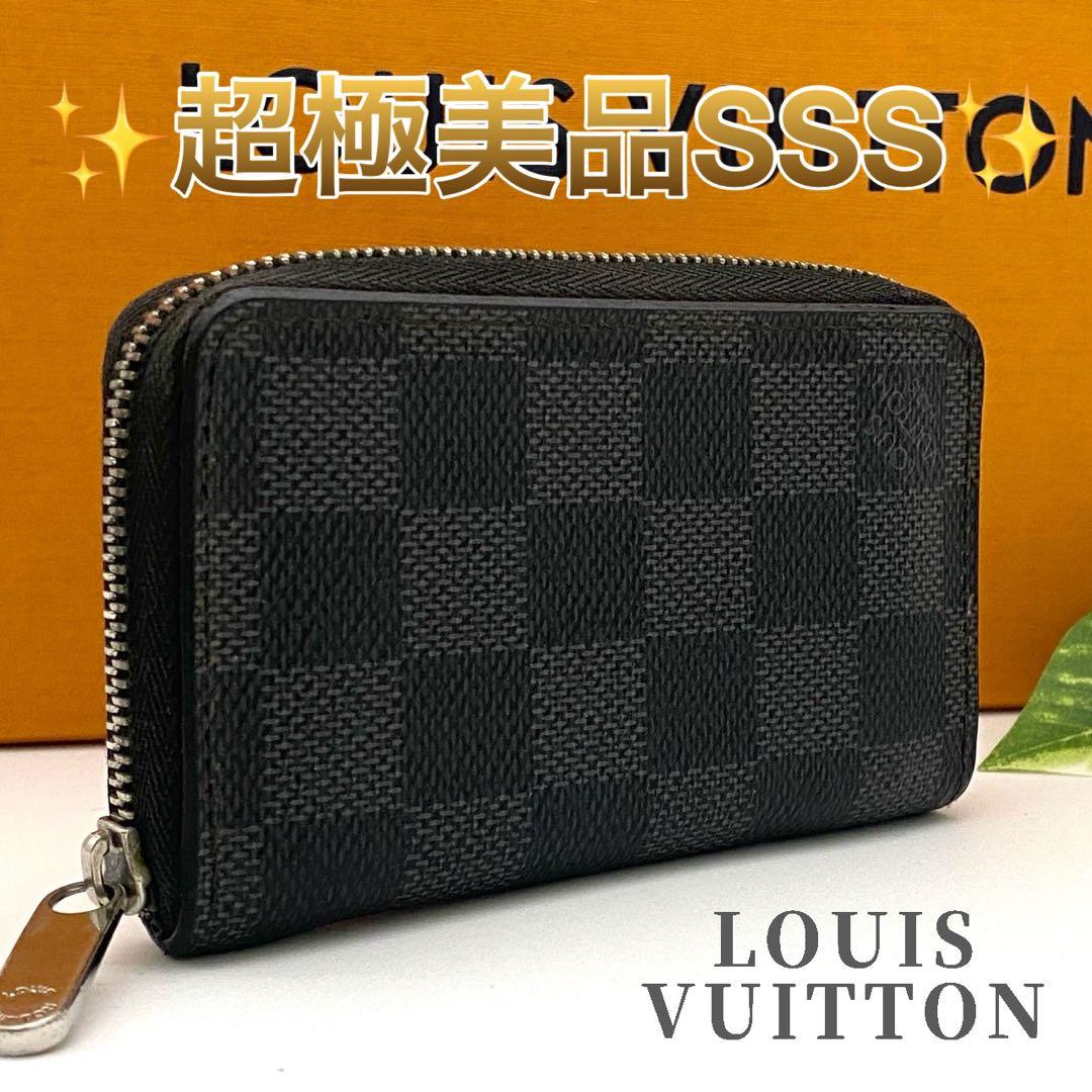 ルイヴィトン ダミエ グラフィット ジッピー パース 小銭入れ ブラック