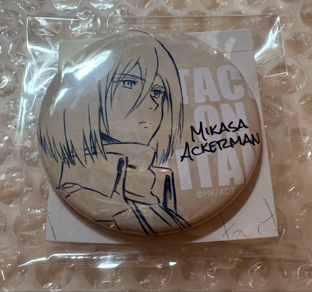 進撃の巨人 ミカサ wit studio 缶バッジ WIT STUDIO 描き下ろし ビッグ缶バッジ 進撃の巨人 ミカサ 2 – IG Port